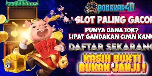 Slot Seribu Deposit Pulsa Tanpa Potongan Bongkar4d